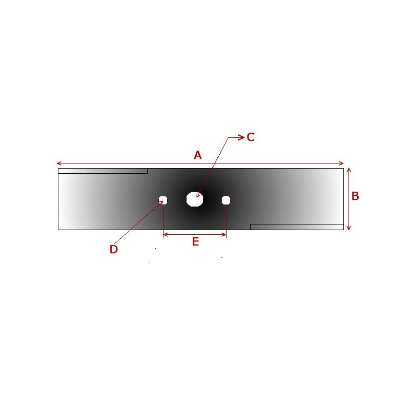 Rasenmahermesser Gehause C24441 Rasenmahermesser Gehause C24441