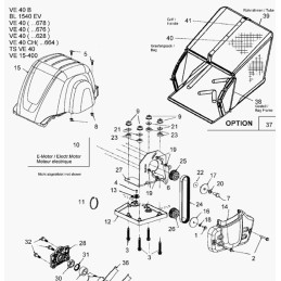 Motor tandwiel MTD 756-04070