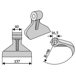 Hamerklepel RM-30