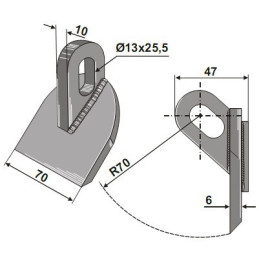 Hamerklepel RM-806