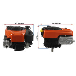 Moteur Briggs and Stratton 775 PROF SER OHV VERT HANDSTART MET UITLAAT