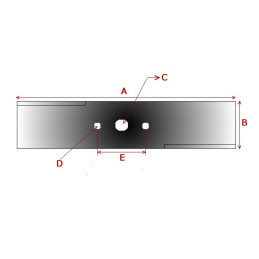 Lame Orec 476 mm 80-1010-821-10