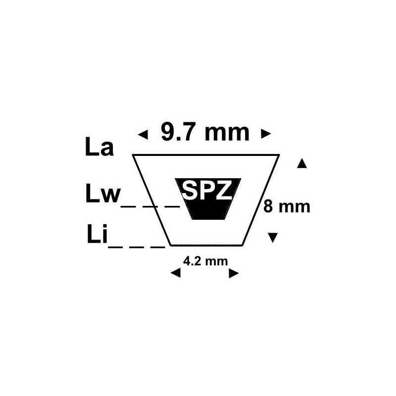 V-snaar SPZ1000