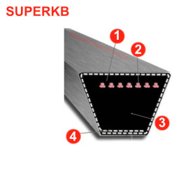 Keilriemen 4LK610