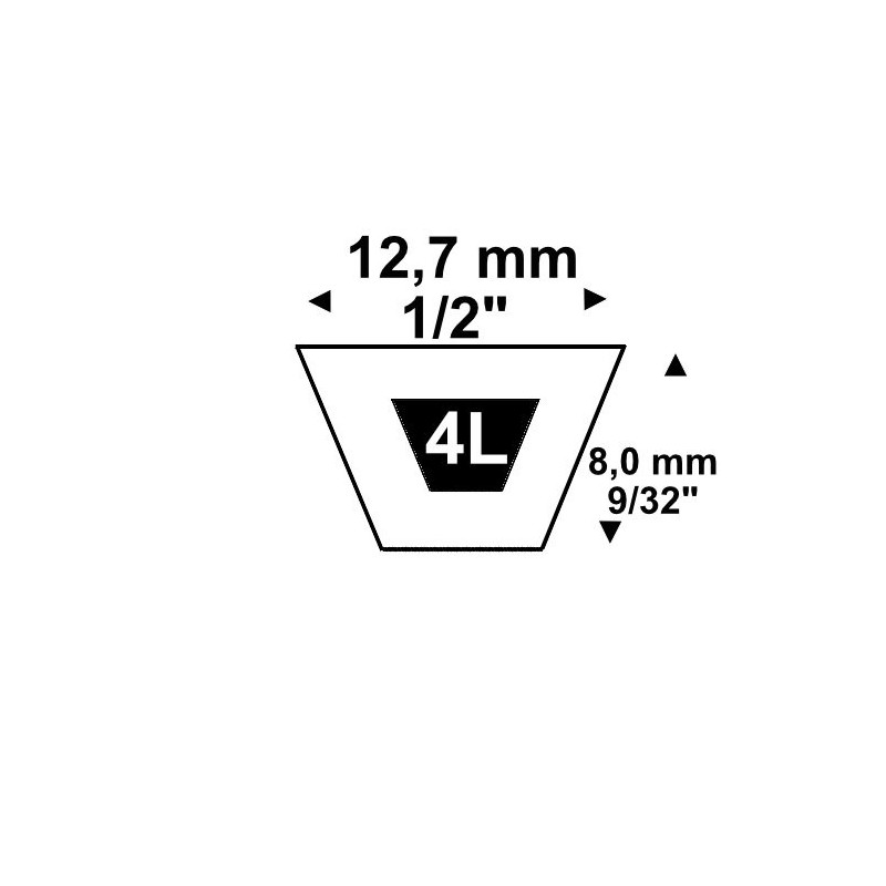 V-snaar 4L830