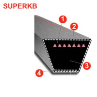 Keilriemen SUPER KB Breite 12,7 mm